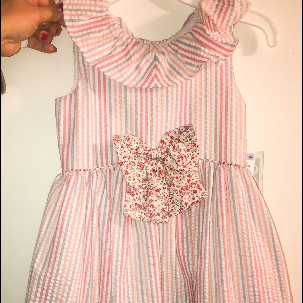 Size 6 little girls spring dress. Never worn